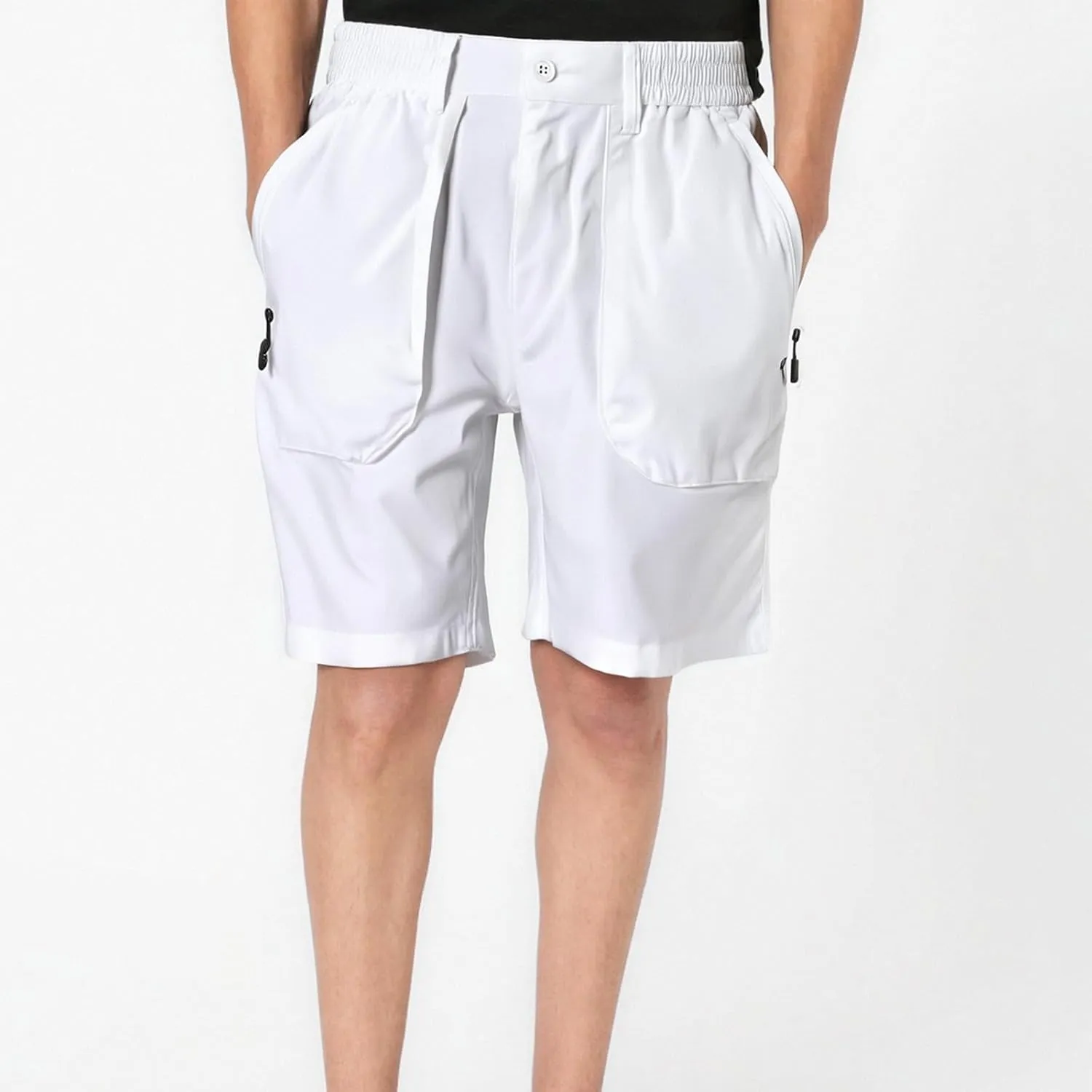 Mens Sweatpants with Pockets Hiking Jogger Slacks Public Riding Elastic Waist Stretch Casual Yoga Big and Tall Cargo