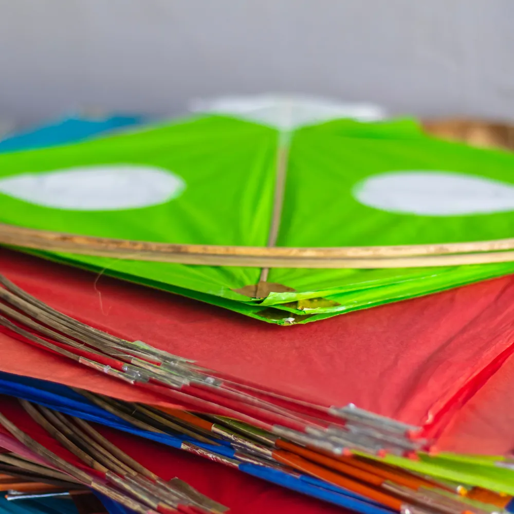 Multicolor Paper Kite