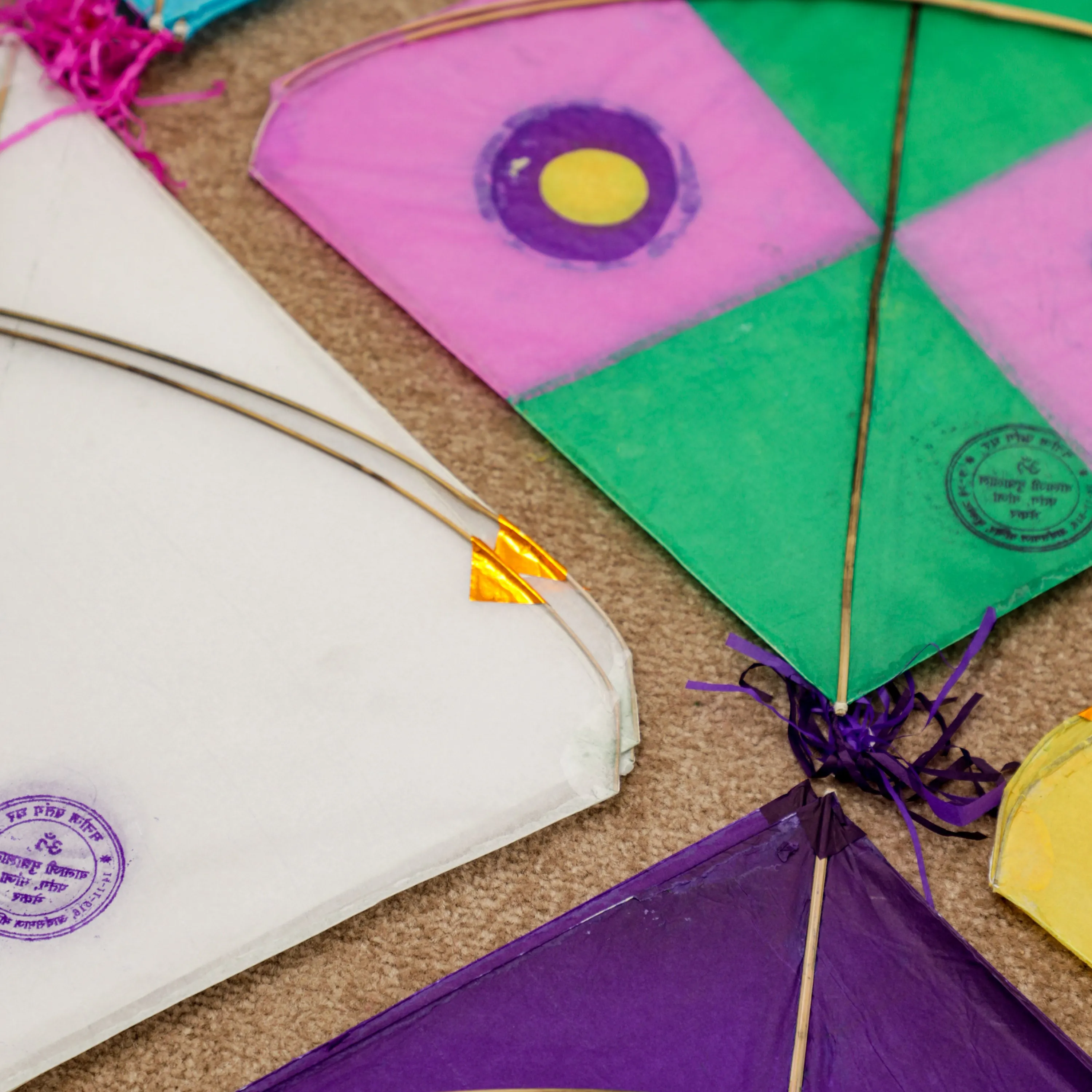 Multicolor Paper Kite
