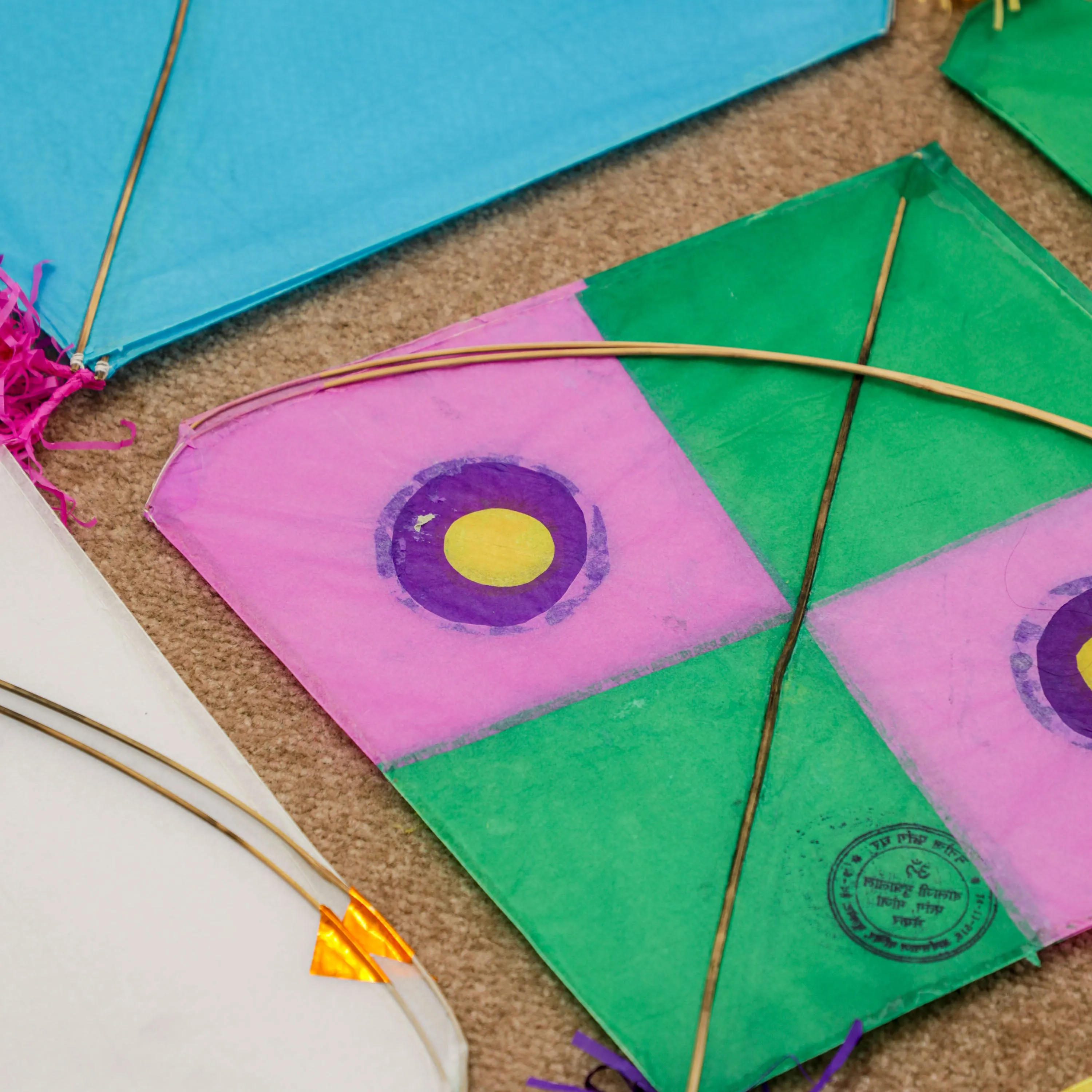 Multicolor Paper Kite