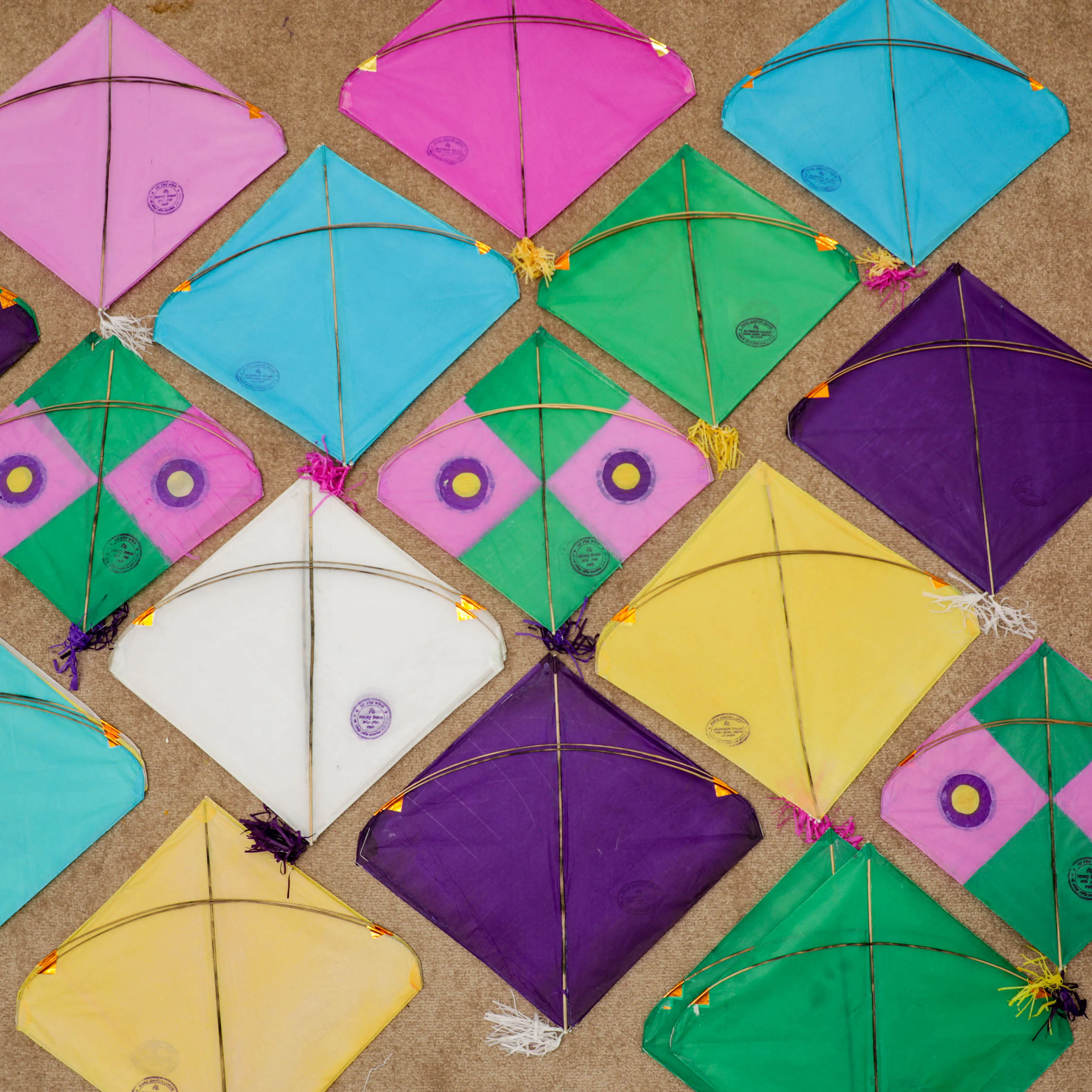 Multicolor Paper Kite