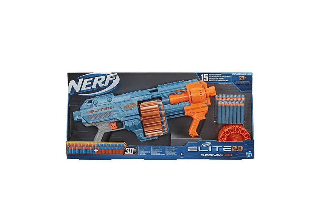 NERF ELITE 2.0 SHOCKWAVE RD 15 BLASTER