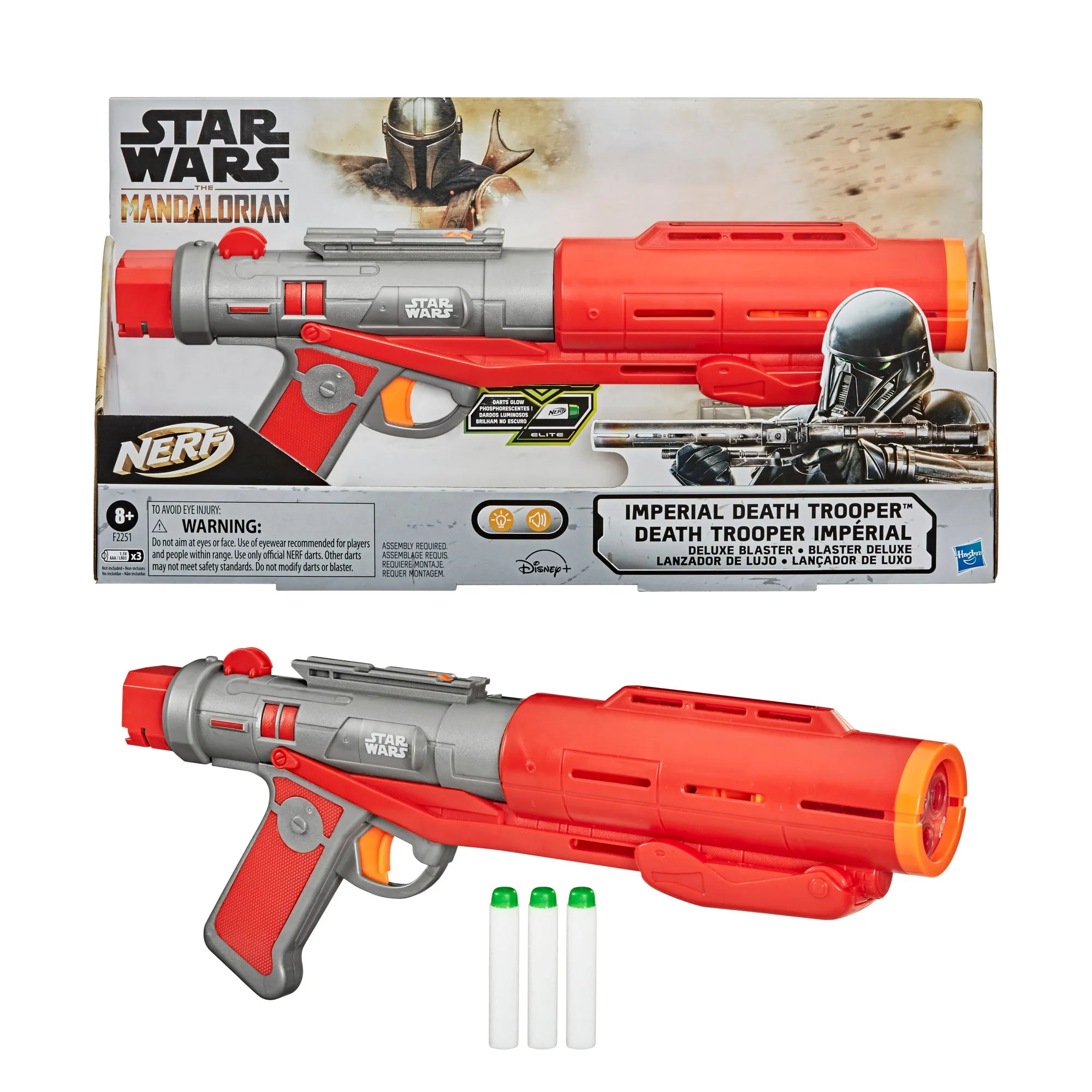 Nerf Star Wars The Mandalorian Imperial Death Trooper Blaster