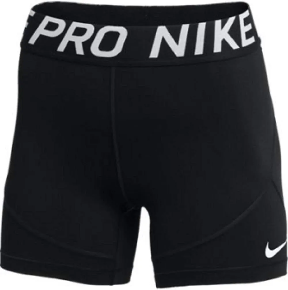 Nike Womens Pro 5'' Training Shorts (Black, XX-Large)
