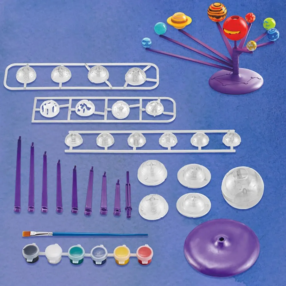 Paintable Planetarium Moving Planets Science Set