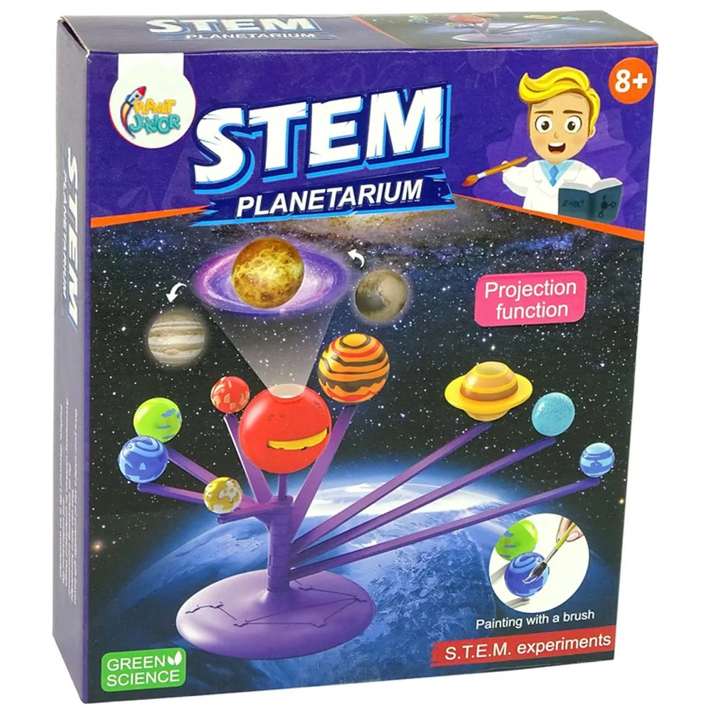 Paintable Planetarium Moving Planets Science Set