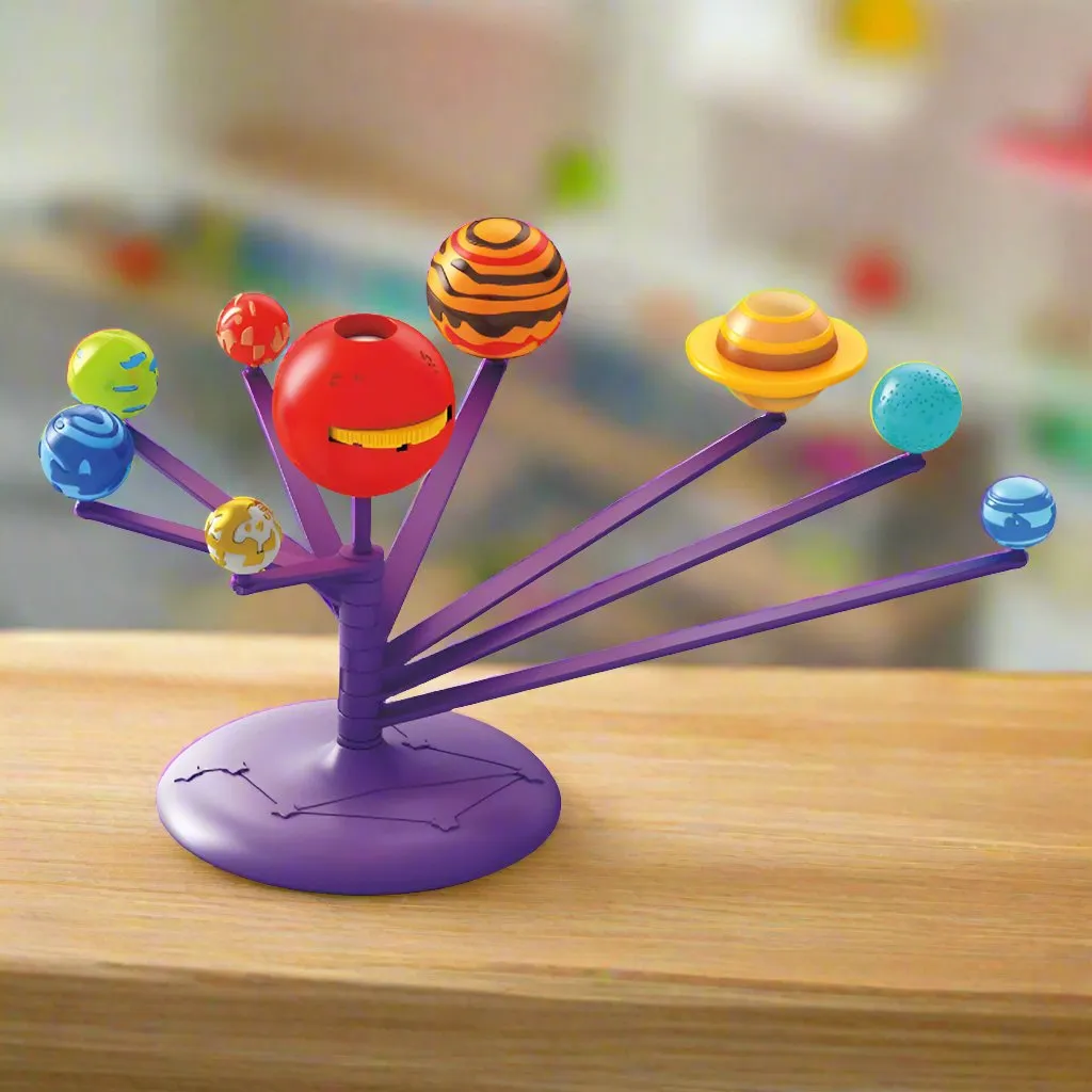 Paintable Planetarium Moving Planets Science Set