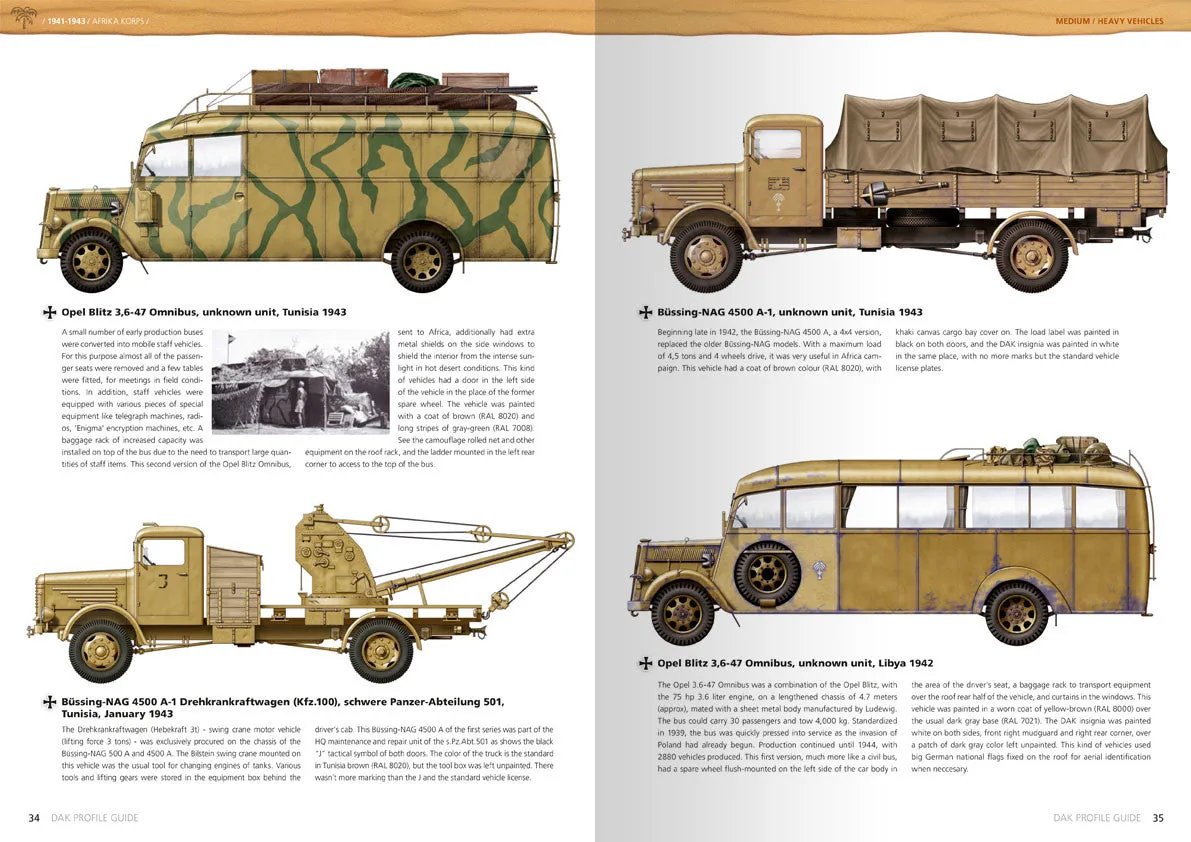 Profile Guide - D.A.K. (1941-1943)