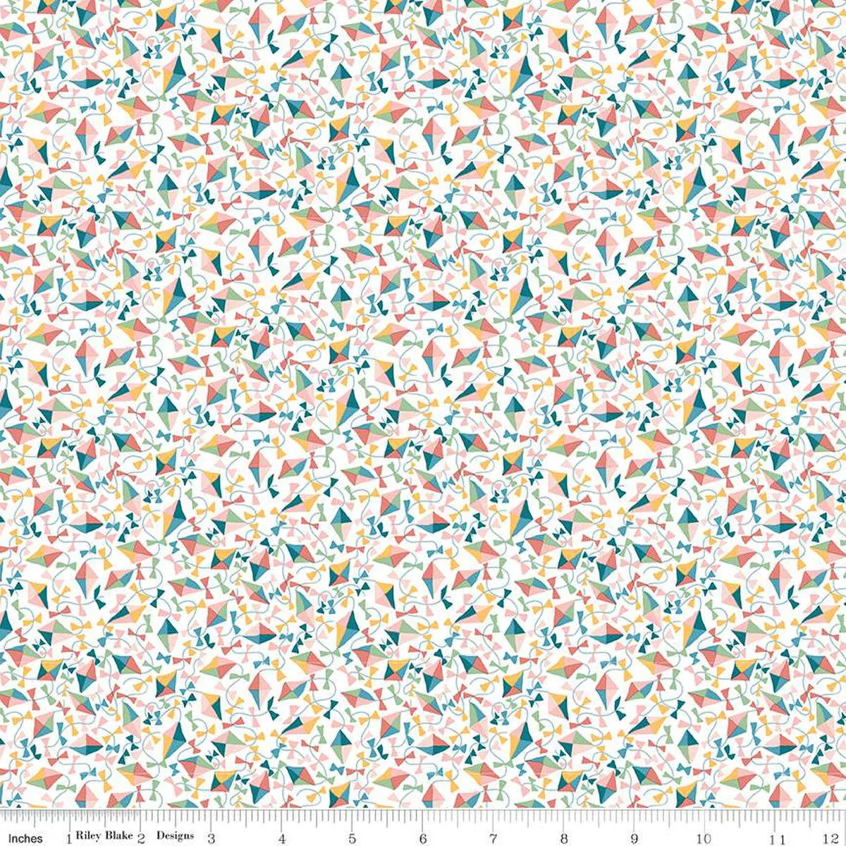 "Liberty London Parks"- Kite Flight A by Liberty Fabrics