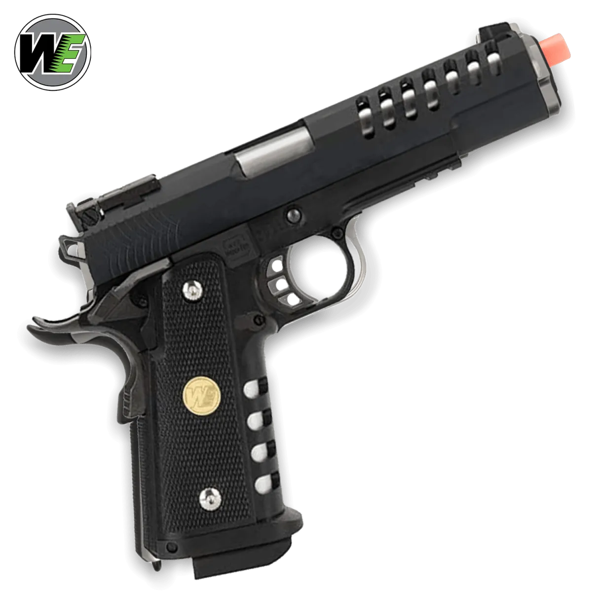 "Skeletor" We Tech Full Metal Hyper Speed Hi-Capa Gas Blowback Gel Blaster - Black