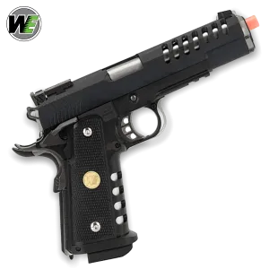"Skeletor" We Tech Full Metal Hyper Speed Hi-Capa Gas Blowback Gel Blaster - Black