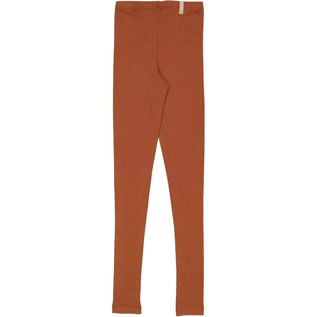 Rib Leggings - bronze