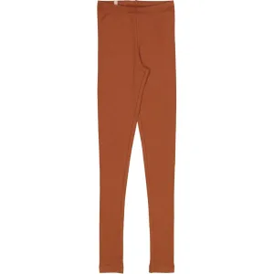 Rib Leggings - bronze