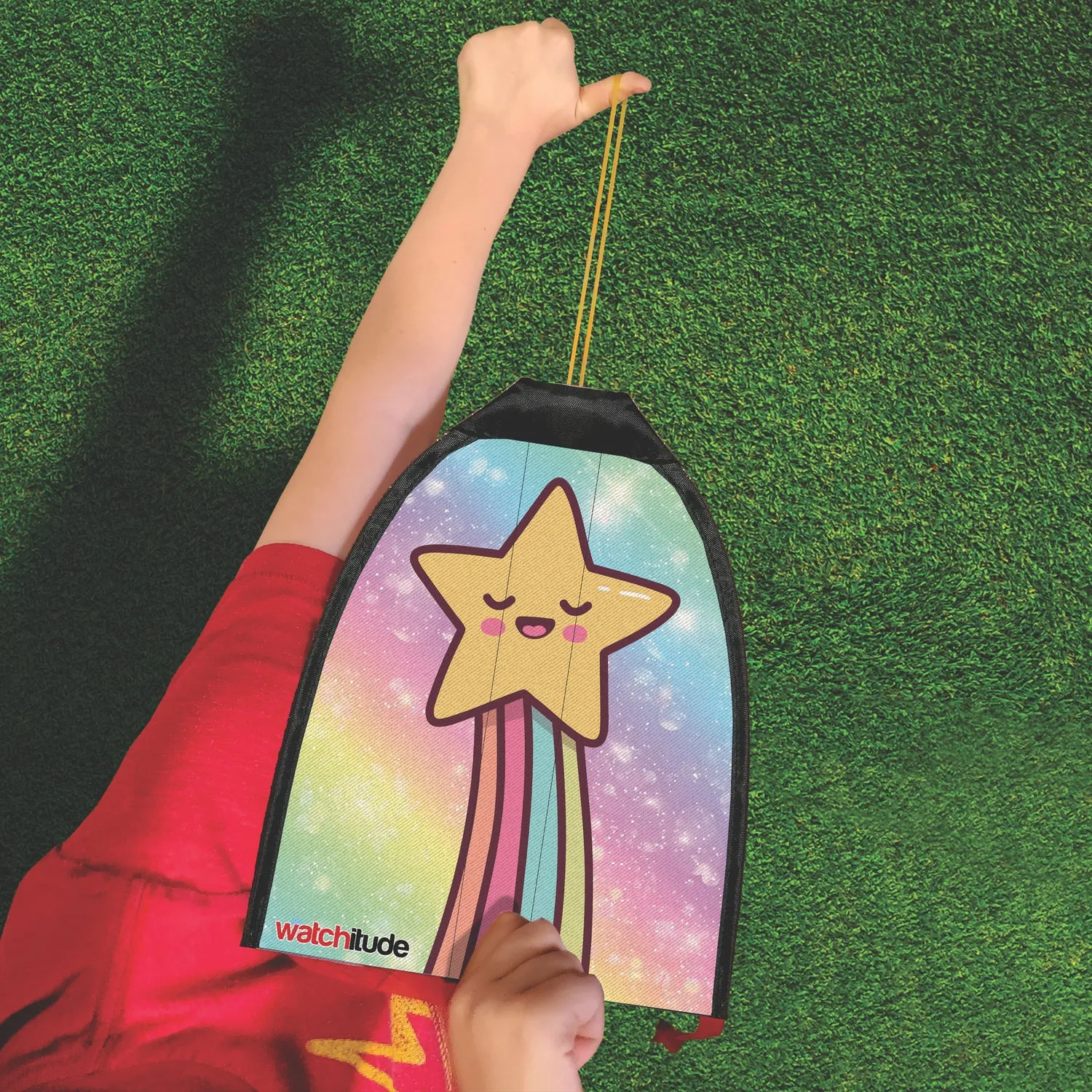 Rubber Band Rocket Kite 2 pk
