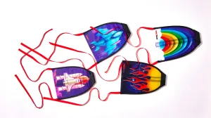 Rubber Band Rocket Kite 2 pk
