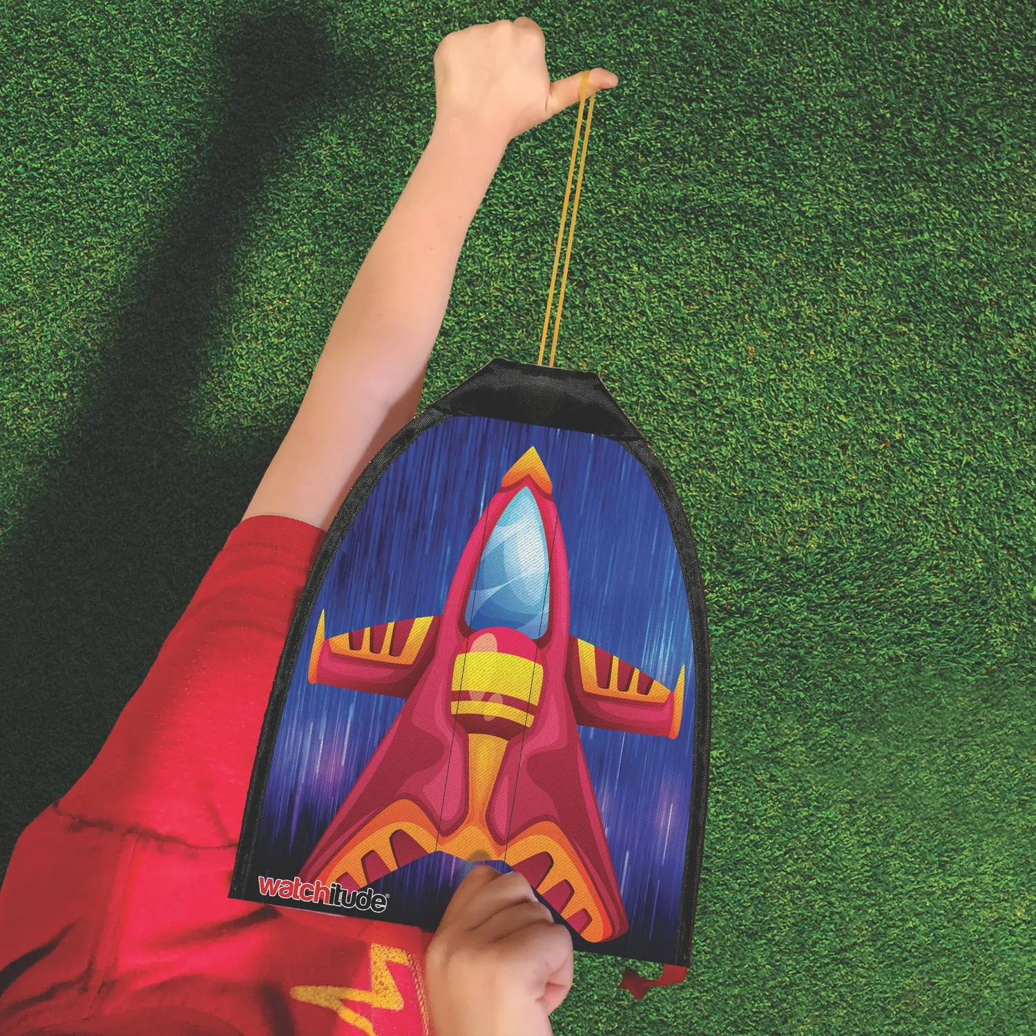 Rubber Band Rocket Kite 2 pk
