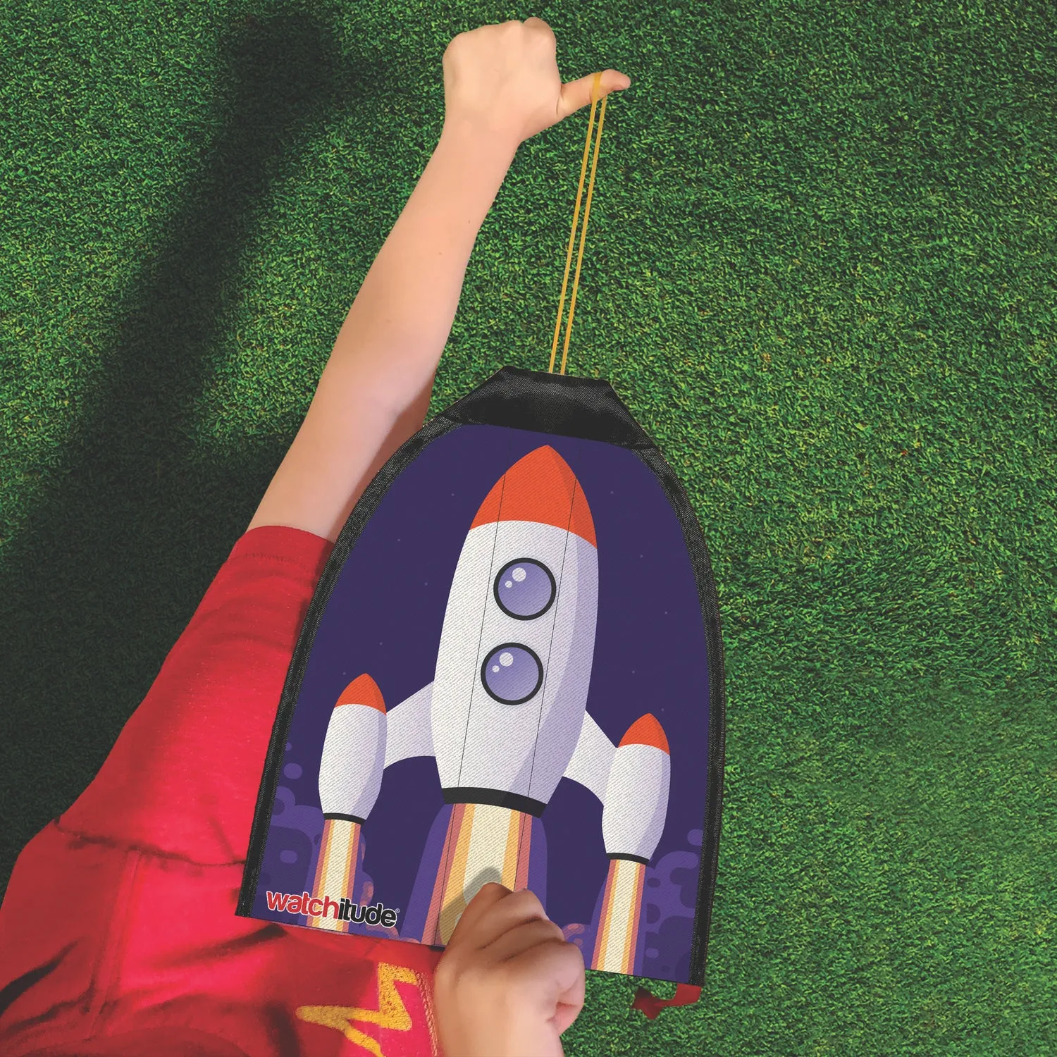 Rubber Band Rocket Kite 2 pk