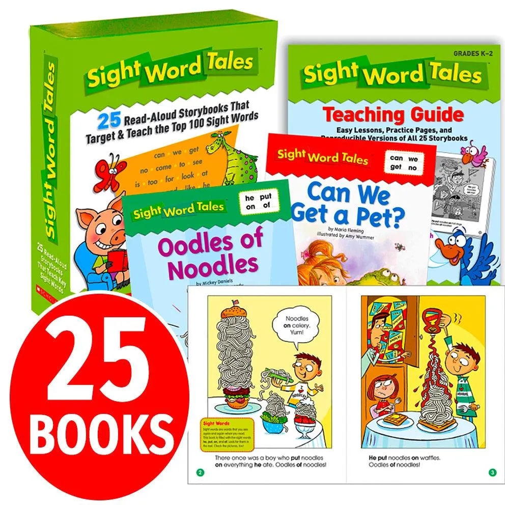 Sight Word Tales - 25 Read-Aloud Storybooks That Target & Teach the Top 100 Sight Words