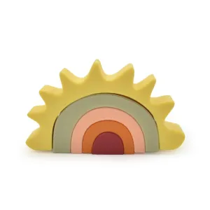 Silicone Sun-Shaped Building Blocks - Toys