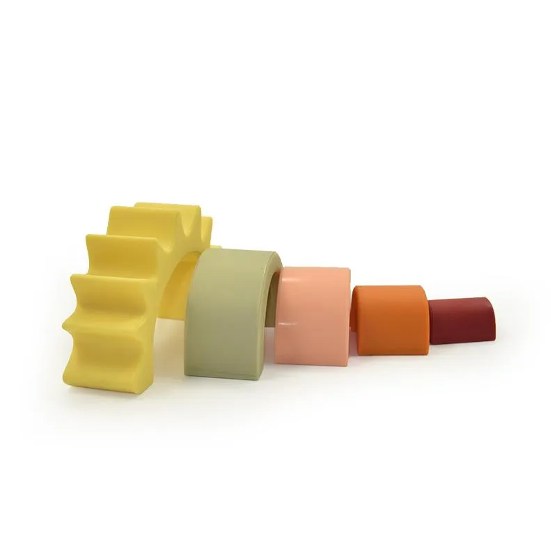 Silicone Sun-Shaped Building Blocks - Toys