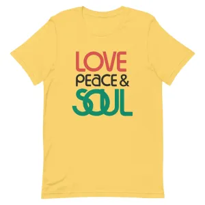 Soul Train Love Peace and Soul T-Shirt