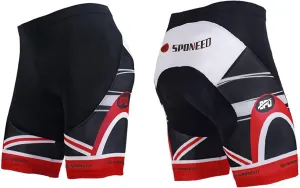 sponeed Men's Cycle Shorts Biking Pants Gel Padding Bicycle Ride Bottoms for Road Bikie