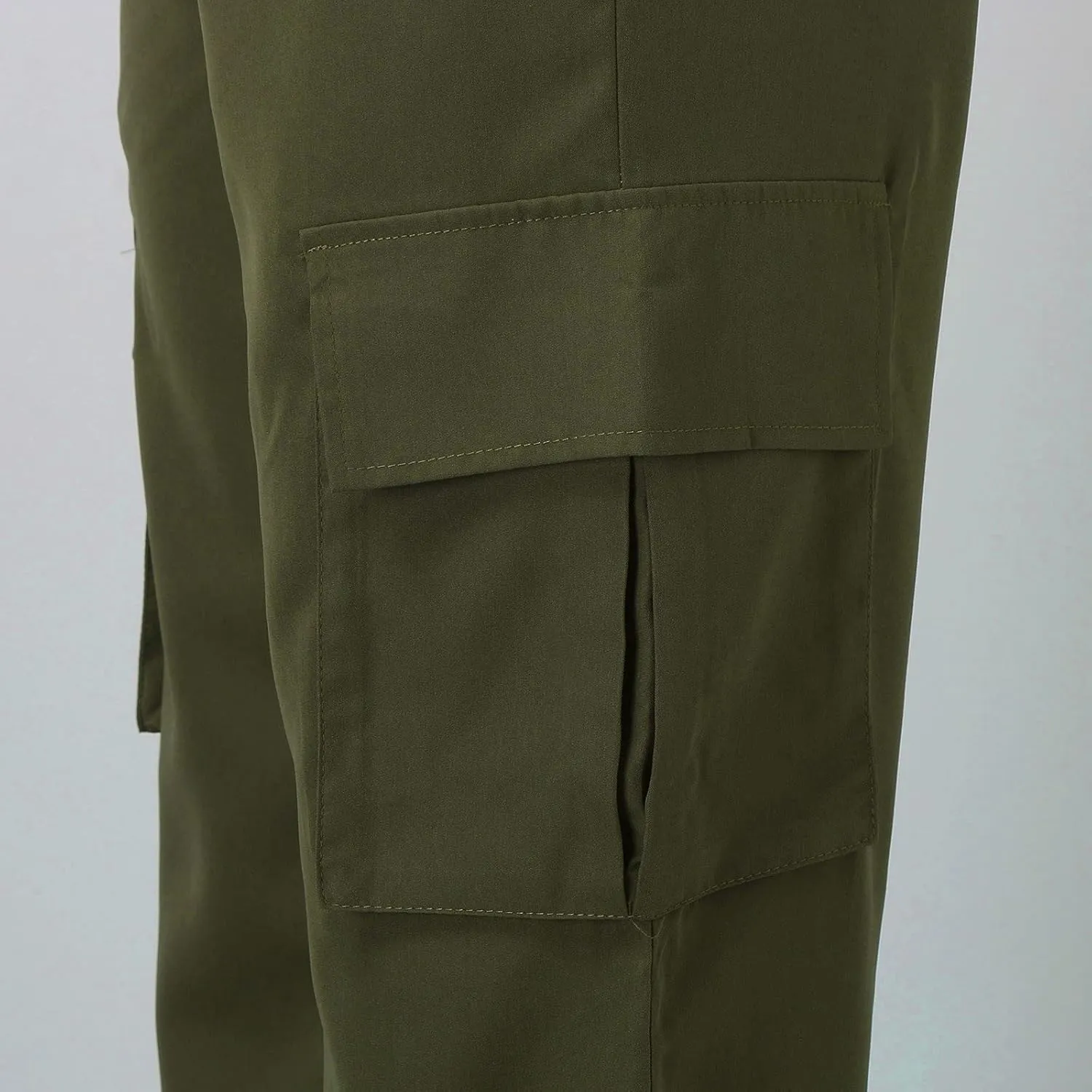 Wide Leg Pants for Women Elastic Waist Drawstring Summer Baggy Cargo Pants with Pockets Lightweight Lounge Trousers