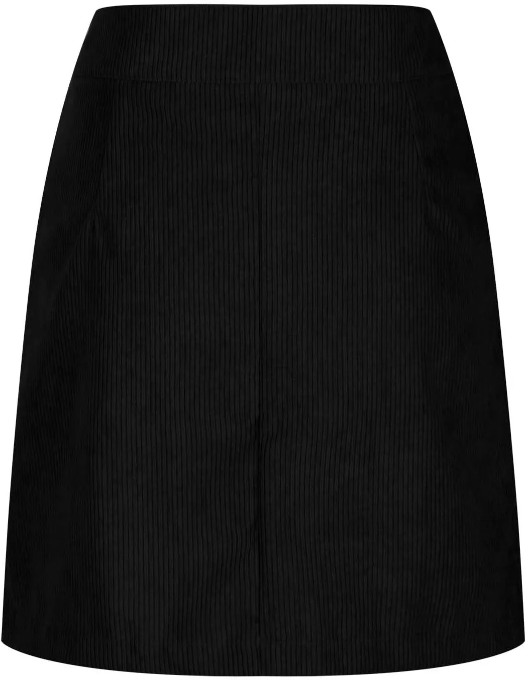 Women Corduroy Skirt Suede Pencil Skirts Office High Waist Button Bodycon Dress Knee Length Summer Elegant Dresses