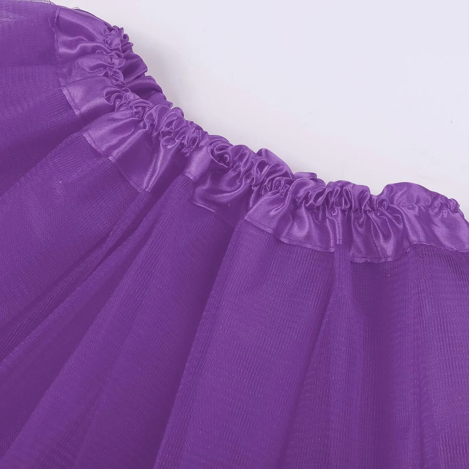 Women's A-Line High Waisted Midi Skirt Women's Candy Color Multicolor Skirts Tulle Skirt A-line Pleated Princess