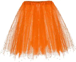 Women's A-Line High Waisted Midi Skirt Women's Candy Color Pleated Skirts Quality Length Knee Adult Dancing