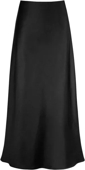 Women's Maxi Tail Bodycon Skirt 2025 Trendy Summer Casual High Waisted Ruffle Ruched Long Mesh Skirts Elegant Skirts