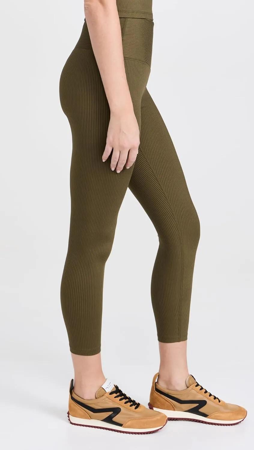 Women's Ribbed 7/8 Leggings