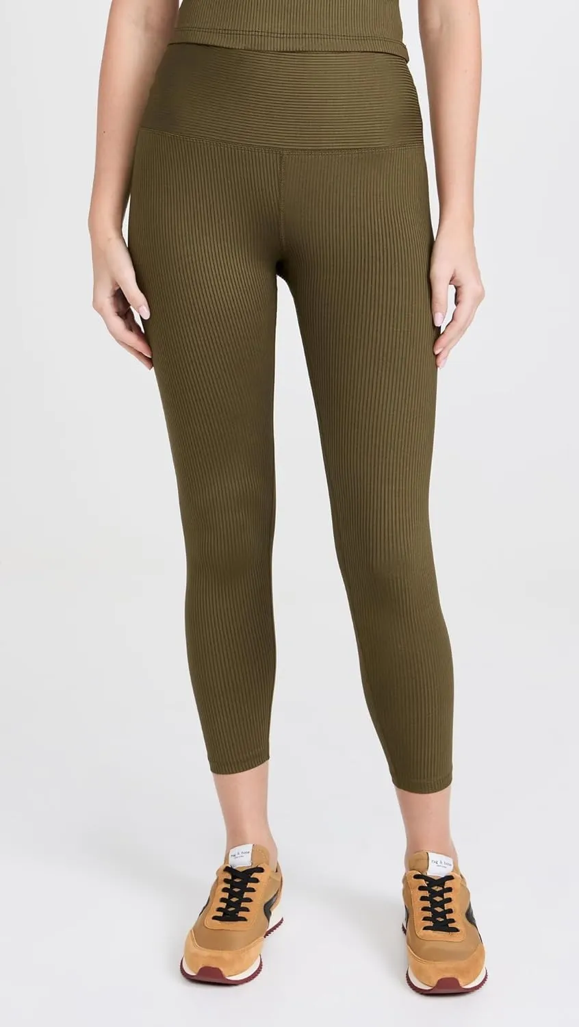 Women's Ribbed 7/8 Leggings