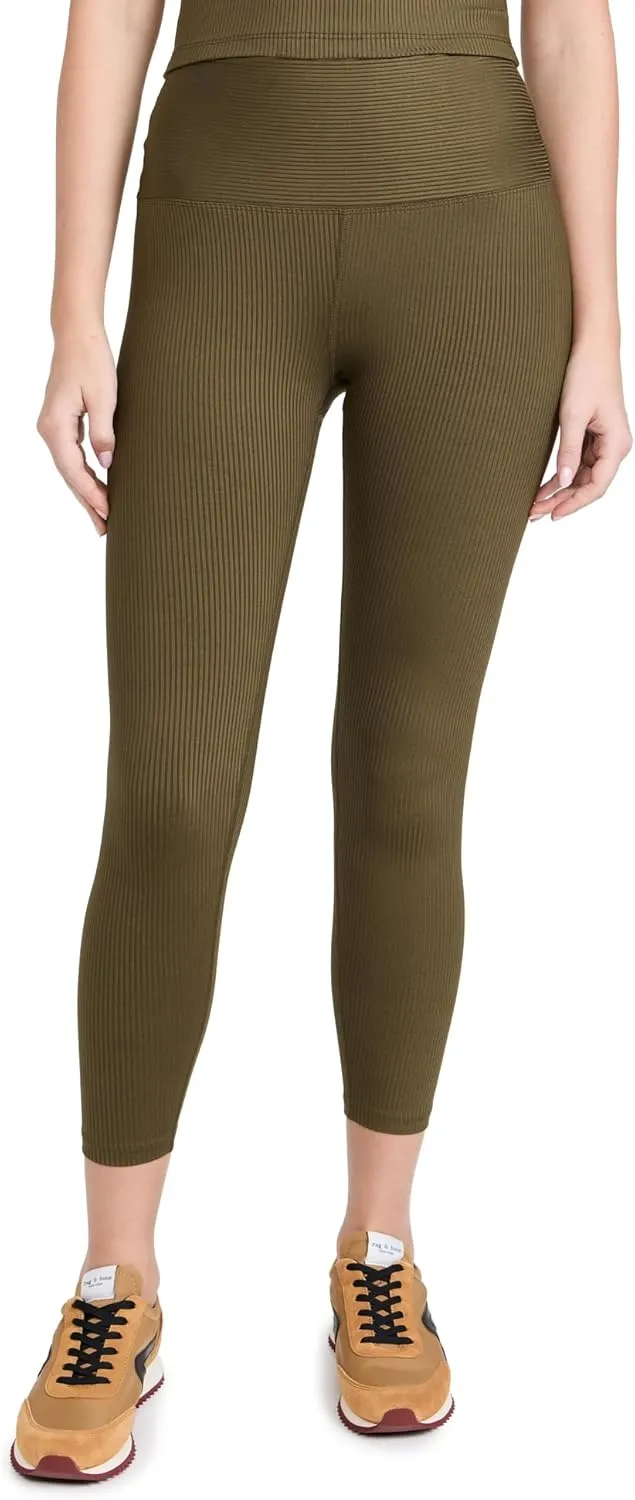 Women's Ribbed 7/8 Leggings