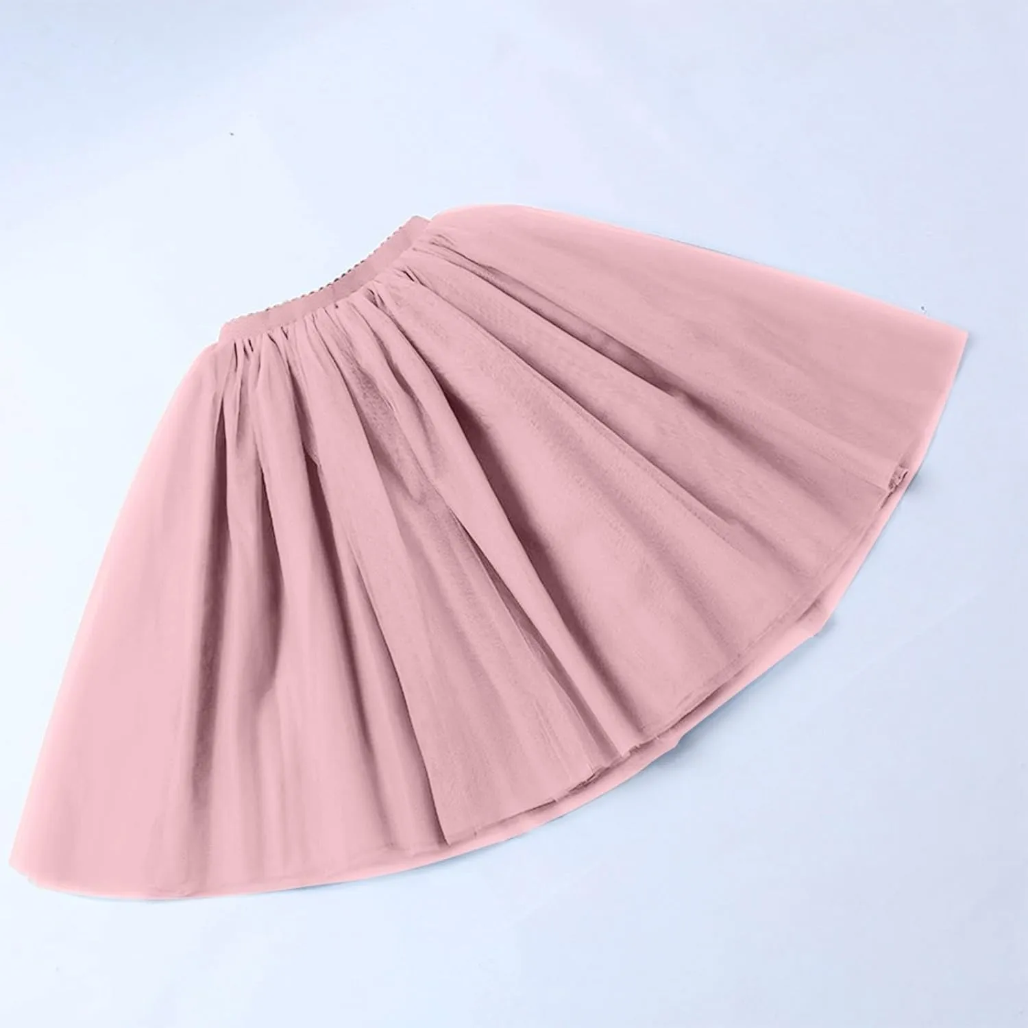 Women's Tutu Skirts,2025 Adult Lolita Midi Skirt Casual Waisted Bow Tie Fairy Skirt A-line Tulle Skirt Petticoat Skirt